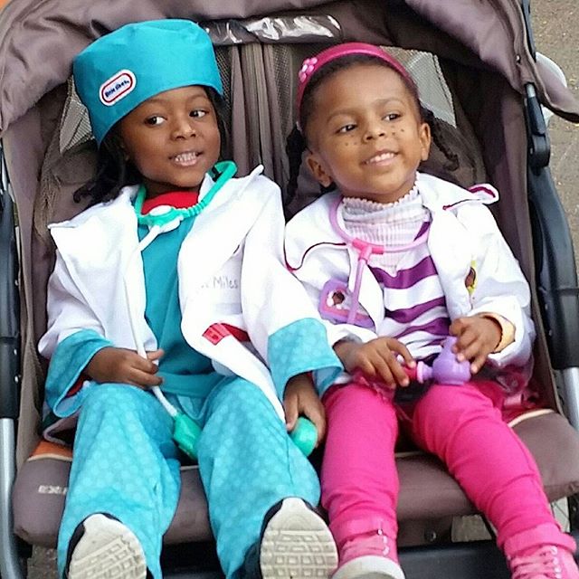Doctors Miles and Maya Omowale starting medical school a little early.