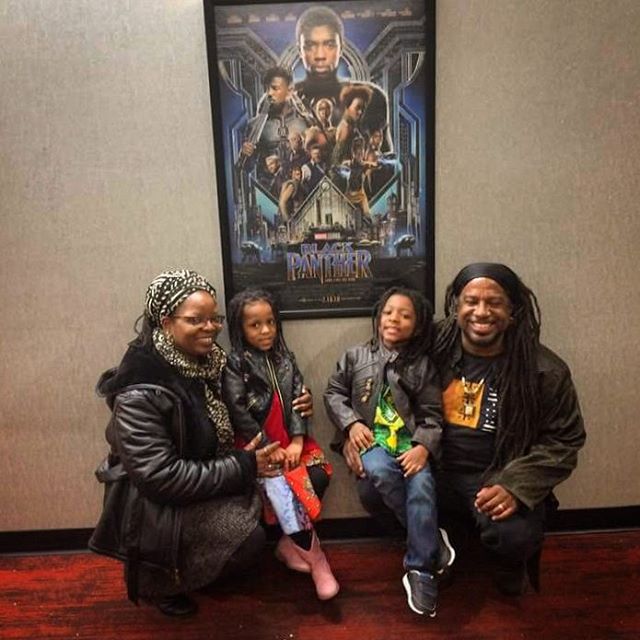 The Omowale Tribe at Black Panther.
